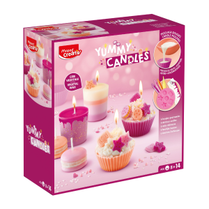 Gyertyakészítő készlet, sütemények, MAPED CREATIV "Yummy Candles"