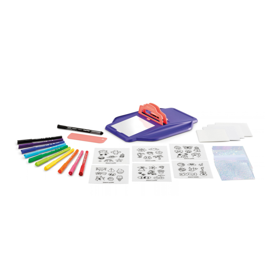 Tetoválás- és matricakészítő készlet 2 az 1-ben, MAPED CREATIV "Tattoos & Stickers" - Image 4